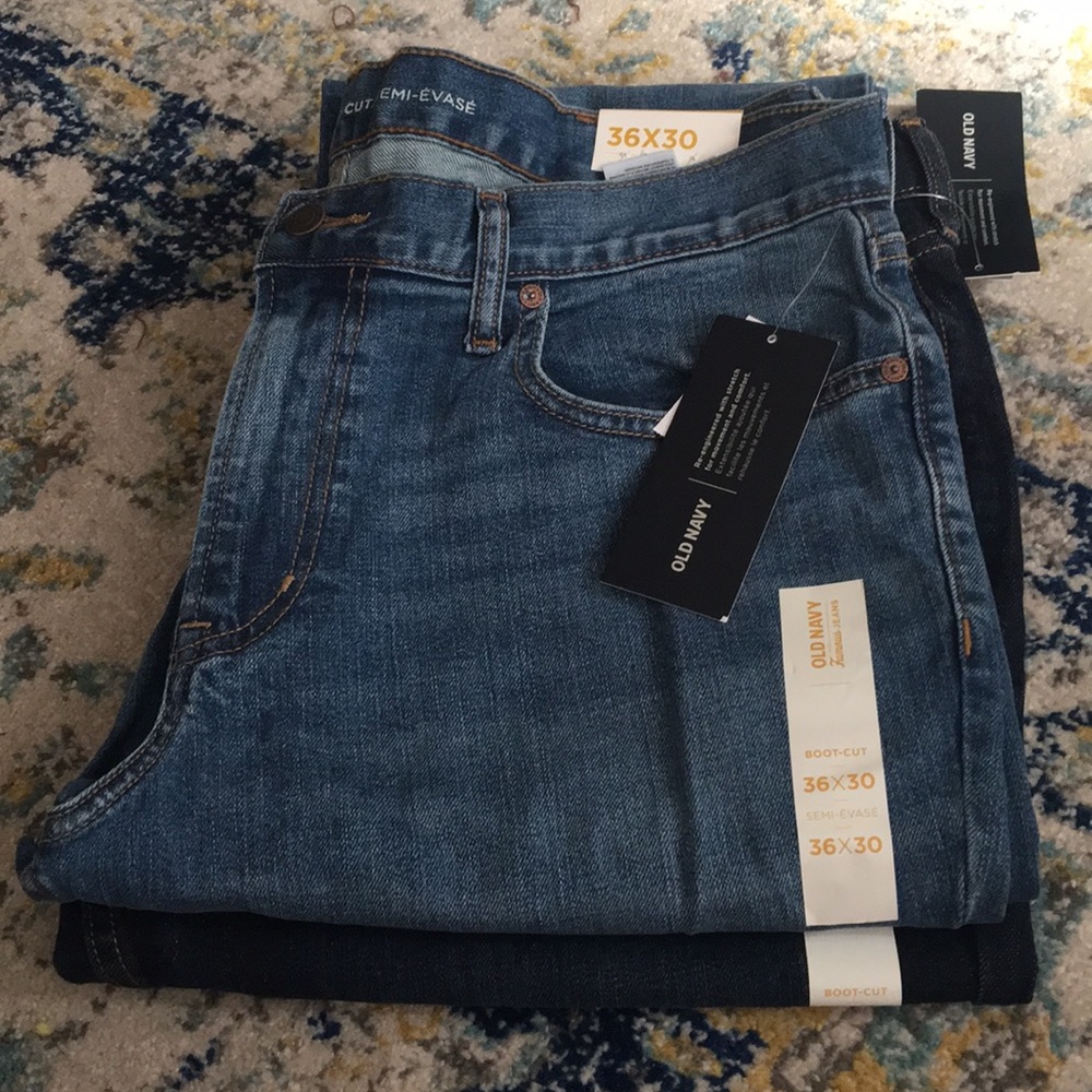 NWT men's jeans lot 36x30 new with tags